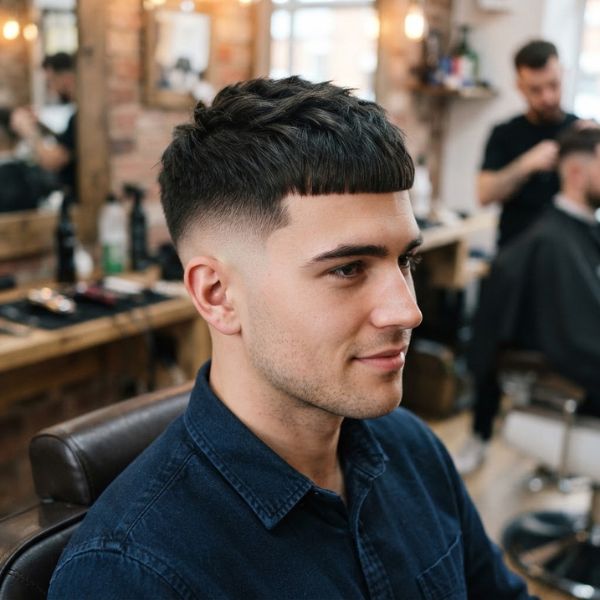 Skin Fade Haircut with French Crop