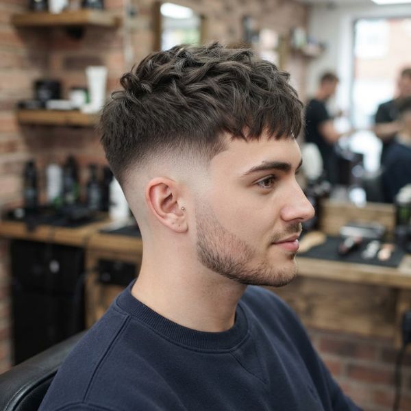 Skin Fade Haircut with Textured Crop